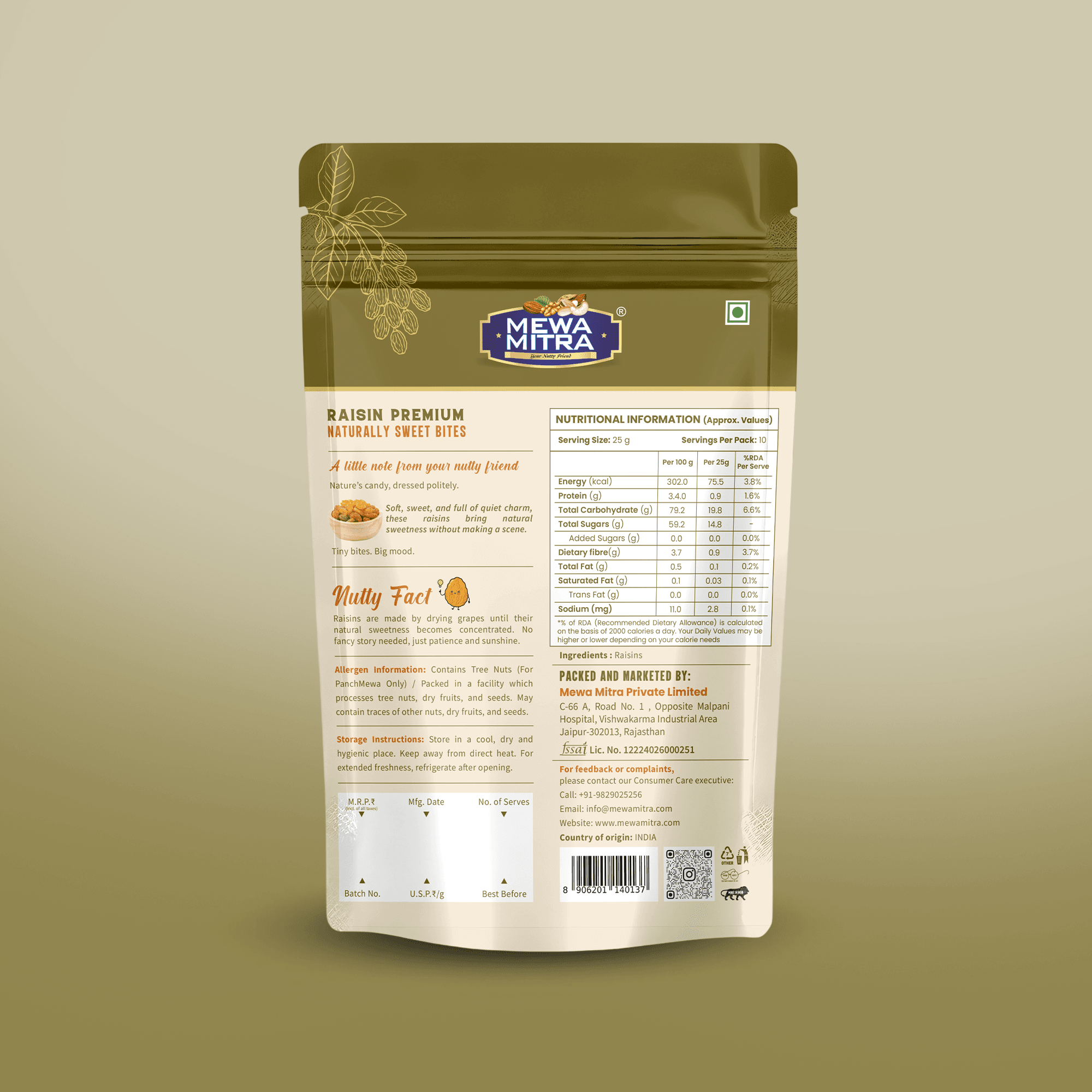 Premium Raisins 250gm - Image 2