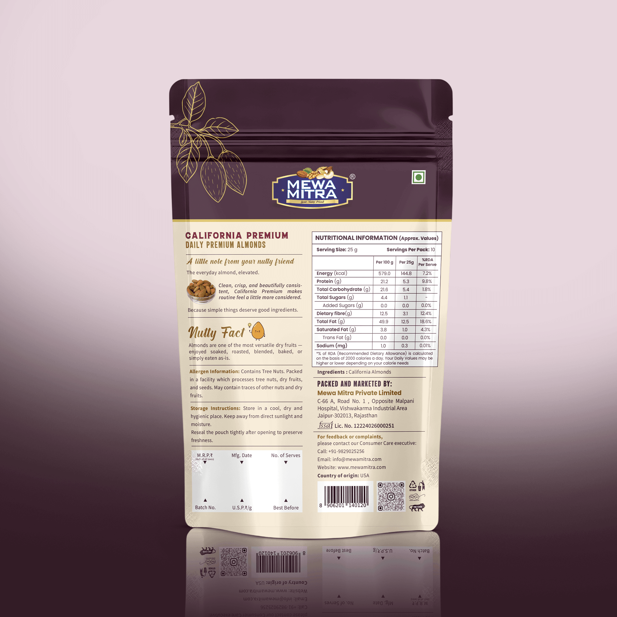 Select Almond 250gm - Image 2
